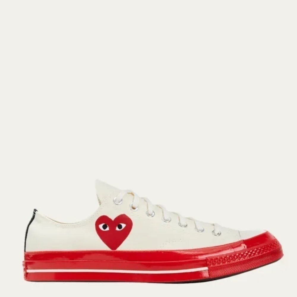 NIB Converse x Commes des Garçons Chuck Taylor Sneakers Size 9